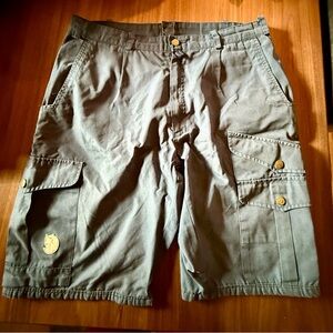Men's Fjallraven Classic Gray Cargo Shorts